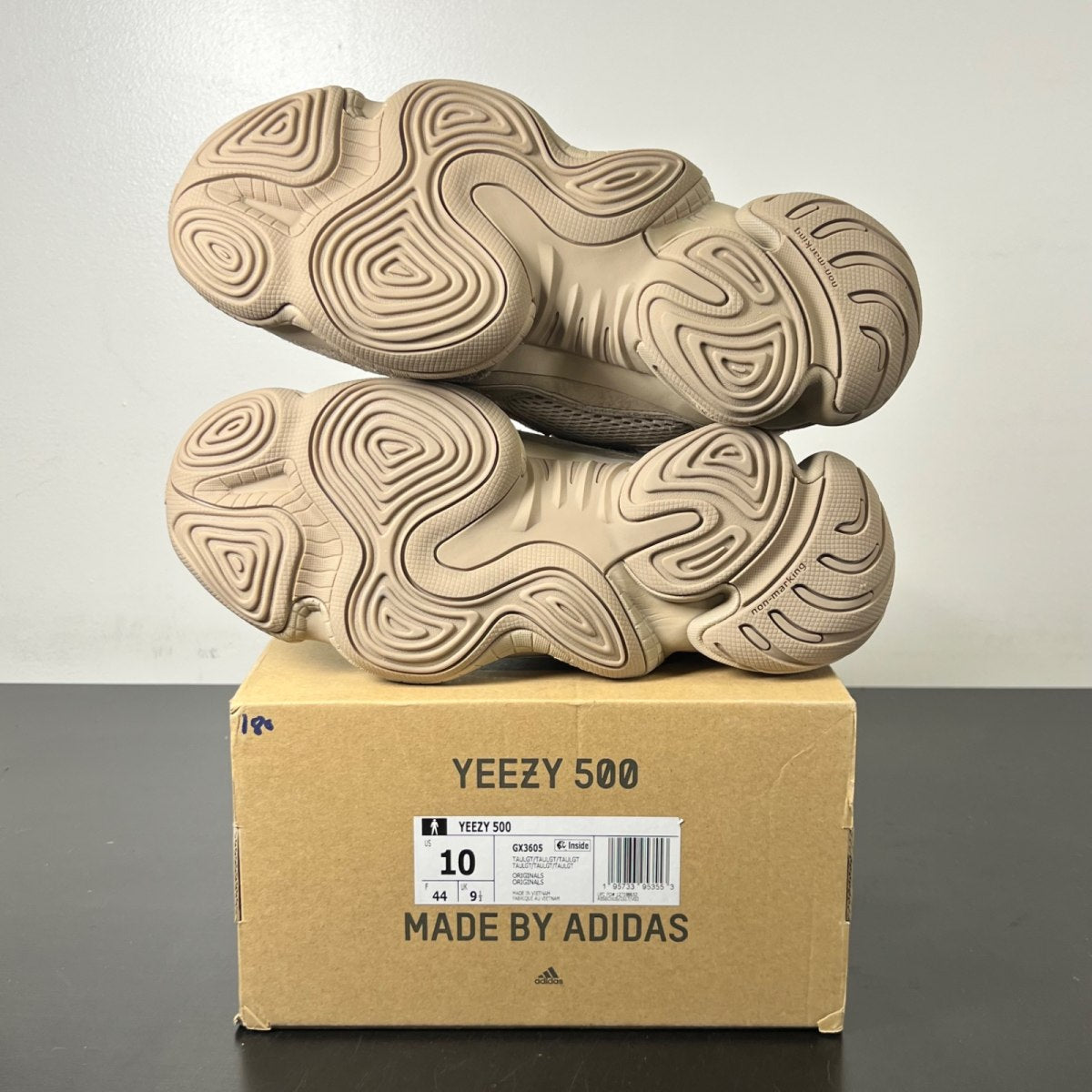 adidas Yeezy 500 Taupe Light 10 (New Pre-Owned)adidasTaupe Light/Taupe Light/Taupe Light - Image 6