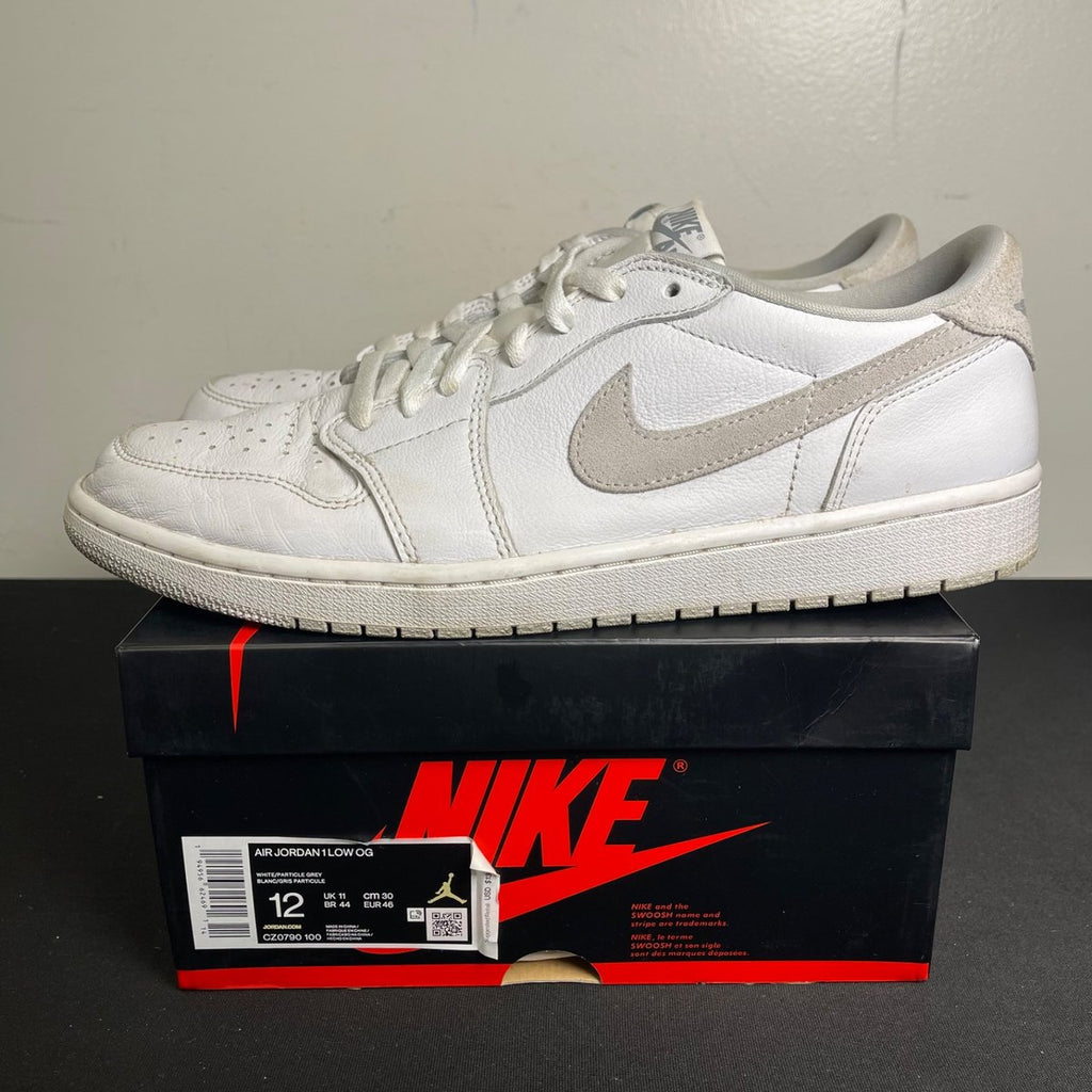 Jordan 1 Low OG Neutral Grey (2021/2024) (Size 12) - aux