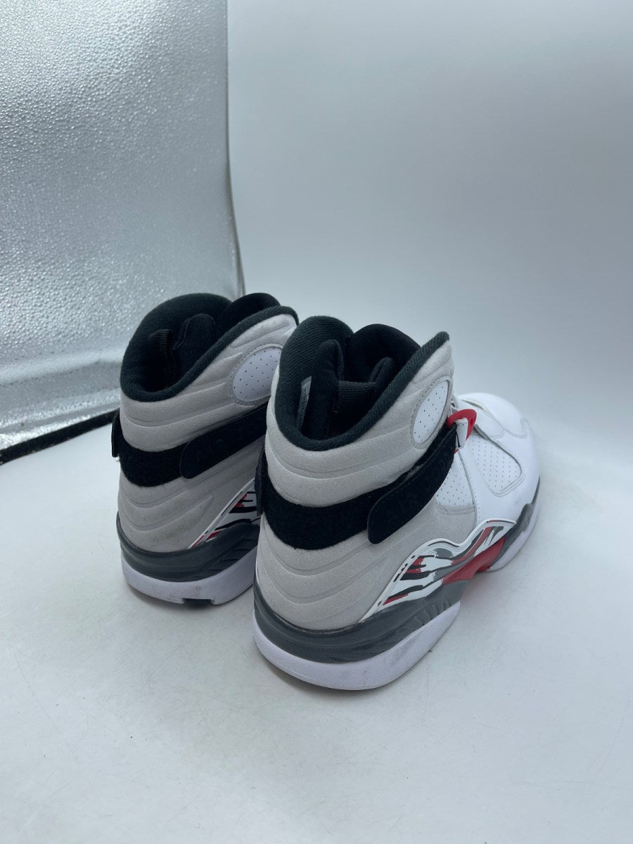 Jordan 8 Retro Alternate 14 (Moderately Worn Pre-Owned)JordanWhite/Gym Red-Black-Wolf Grey - Image 5