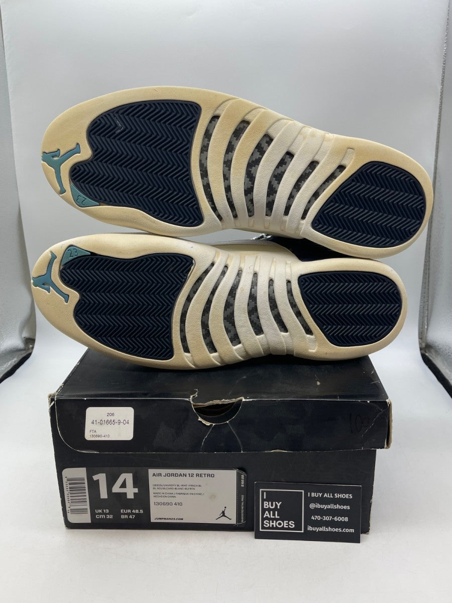 Jordan 12 Retro Obsidian (2012) 14 (Heavily Worn Pre-Owned) - Image 7