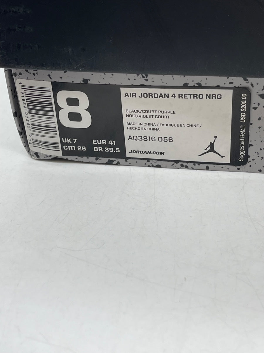 Jordan 4 Retro Raptors Drake OVO (2019) 8 (Moderately Worn Pre-Owned) - Image 9