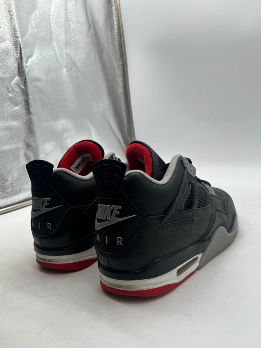 Jordan 4 Retro Bred Reimagined 11.5 (Moderately Worn Pre-Owned) - Image 3