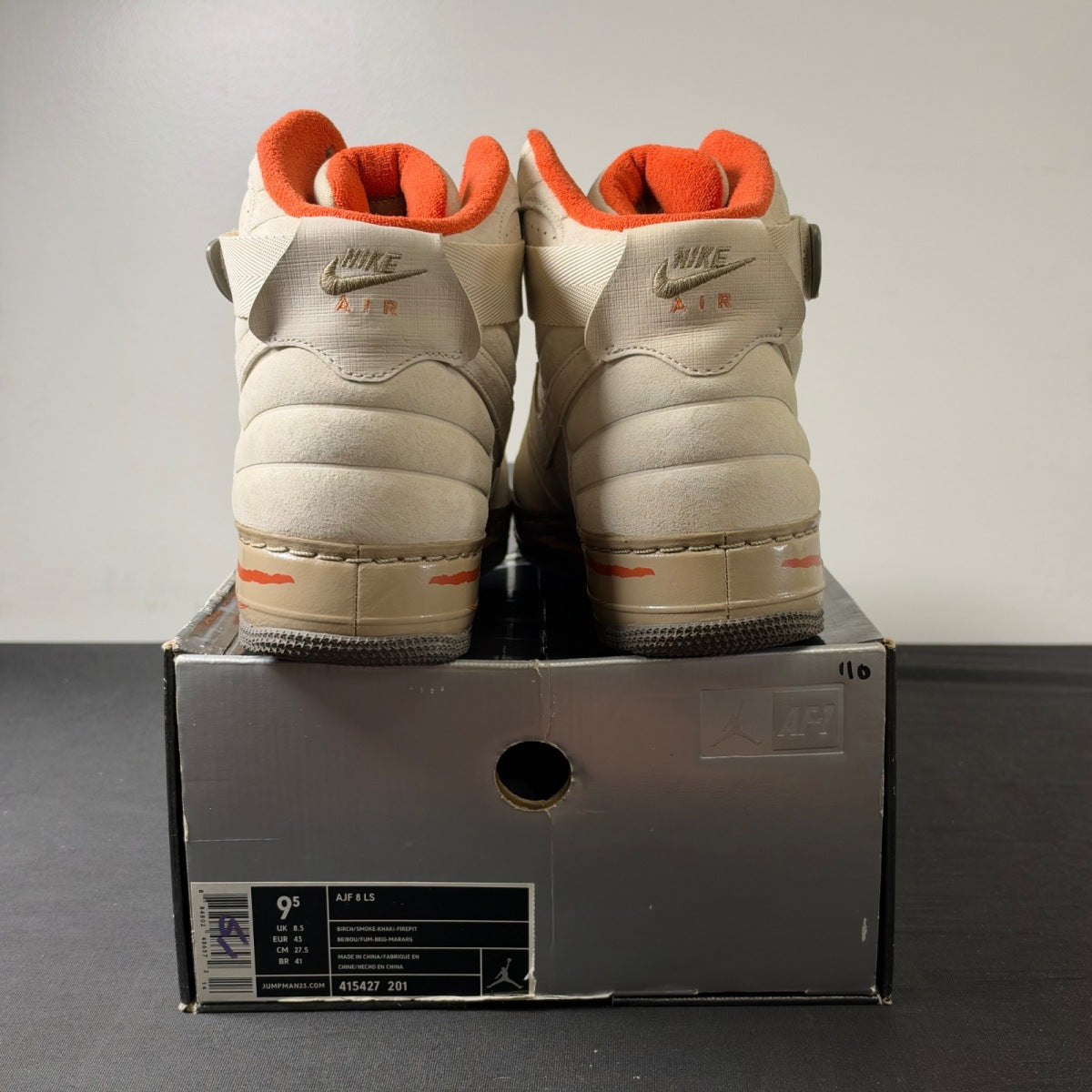 Air Jordan Force 8 'Birch Firepit' (Size 9.5) - Image 5