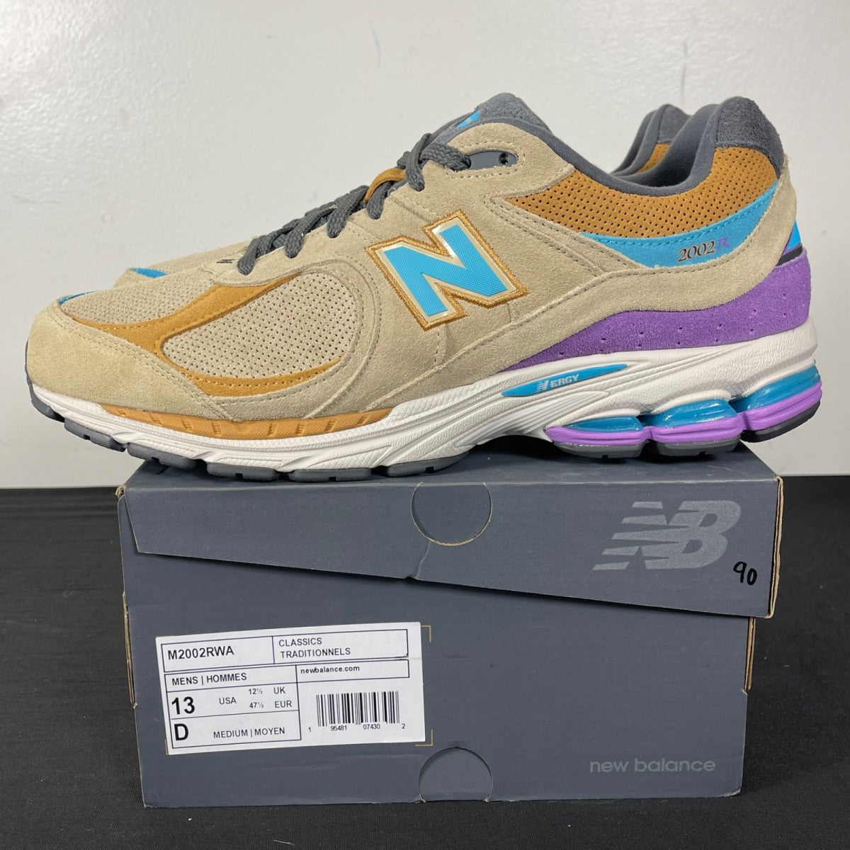 New Balance 2002R J. Crew Incense 13 (Moderately Worn Pre-Owned)New BalanceIncense/Heliotrope - Image 3