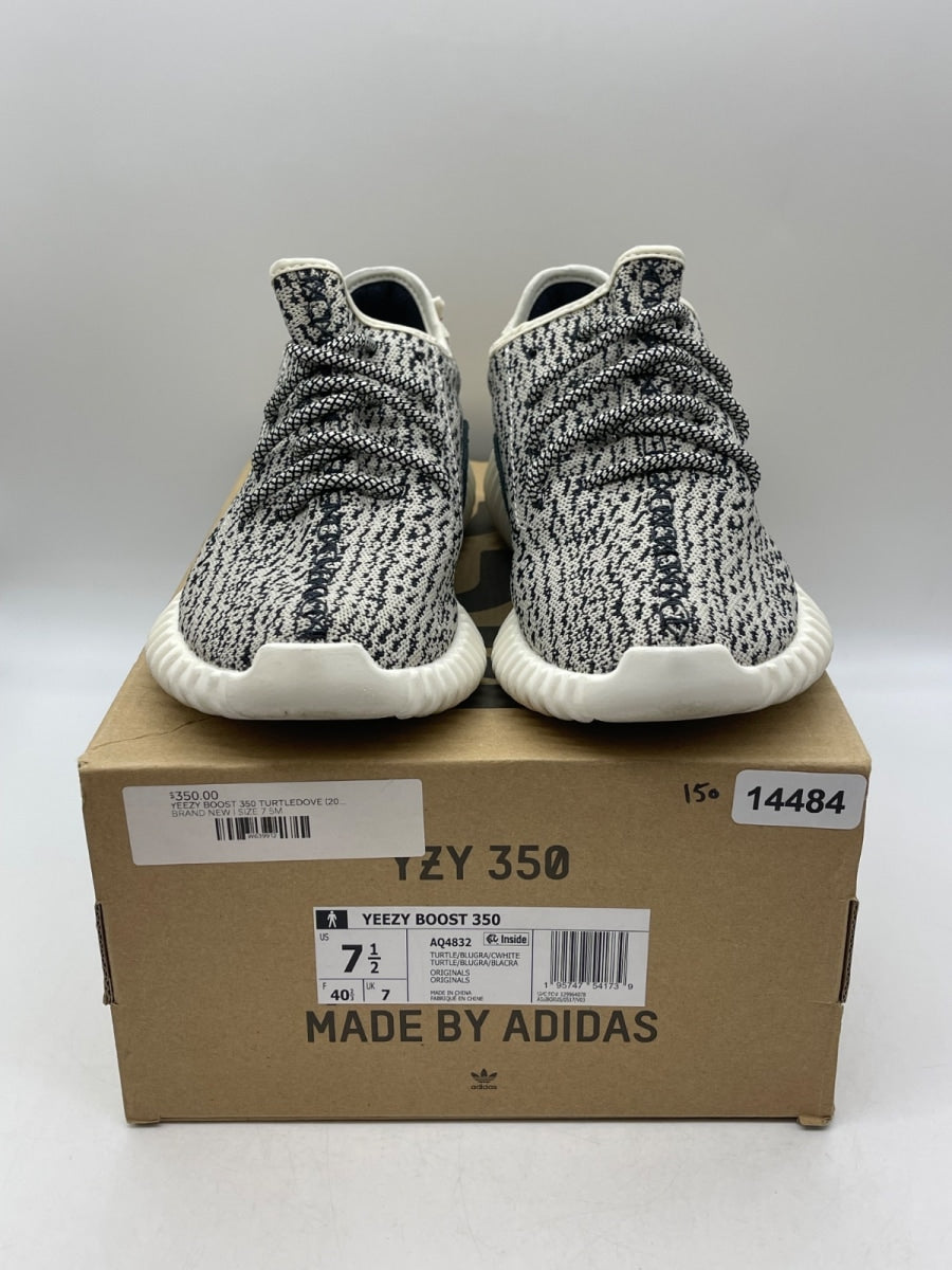 adidas Yeezy Boost 350 Turtledove (2022) 7.5 (Moderately Worn Pre-Owned)adidasTurtledove/Blue Graphite/Chalk White - Image 2