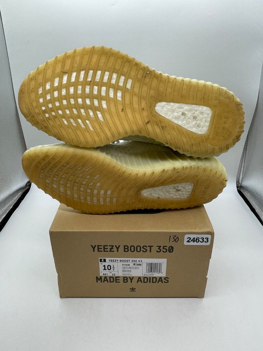 adidas Yeezy Boost 350 V2 Light 10.5 (Moderately Worn Pre-Owned)adidasLight/Light/Light - Image 7