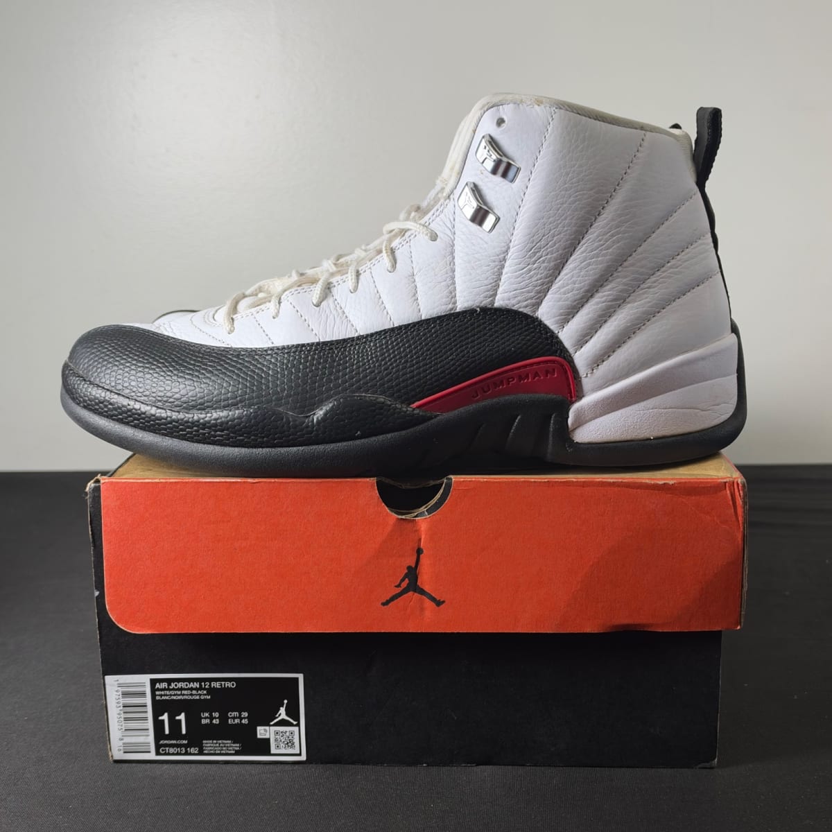 Jordan 12 Retro Taxi Flip (Size 11) - aux