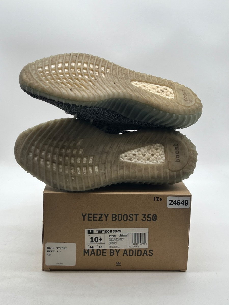 adidas Yeezy Boost 350 V2 Ash Blue 10.5 (Lightly Worn Pre-Owned)adidasAsh Blue/Ash Blue/Ash Blue - Image 8