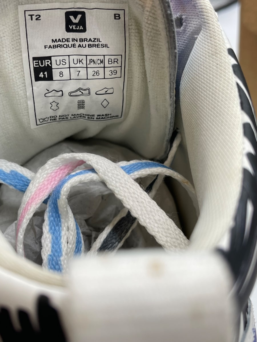 Marni x Veja V-15 High 'Scribble' 41 (Moderately Worn Pre-Owned)Veja - Image 8