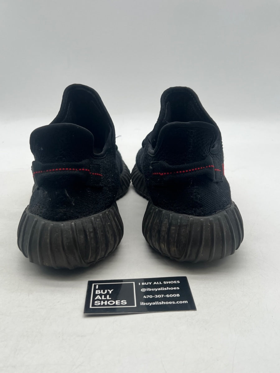 adidas Yeezy Boost 350 V2 Black Red 12 (Moderately Worn Pre-Owned) - Image 3