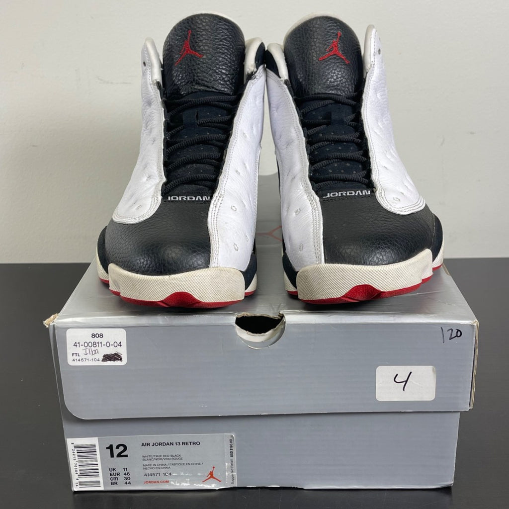 Jordan 13 Retro He Got Game (2018) 12 (Moderately Worn Pre-Owned)JordanWhite/True Red-Black - Image 2