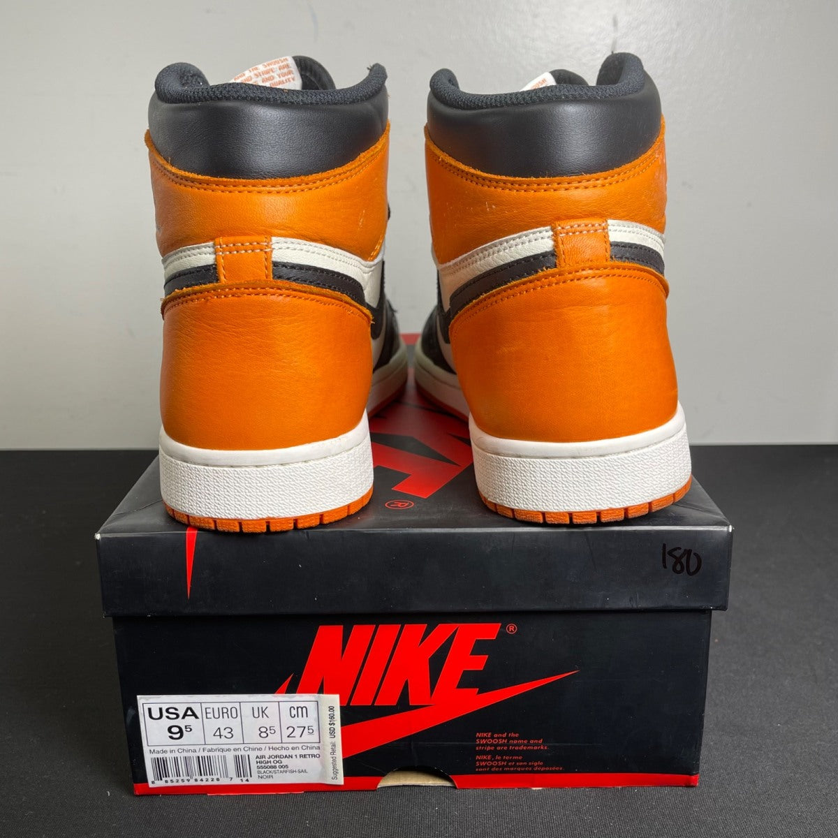Jordan 1 Retro Shattered Backboard (Size 9.5) - Image 4