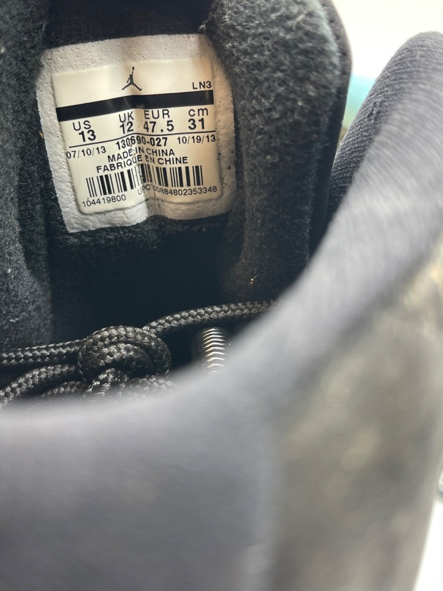 Jordan 12 Retro Gamma Blue 13 (Heavily Worn Pre-Owned) - Image 8