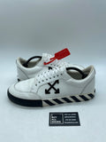 OFF-WHITE Vulcanized Low Canvas White Black 46 (Moderately Worn Pre-Owned) - Image 1