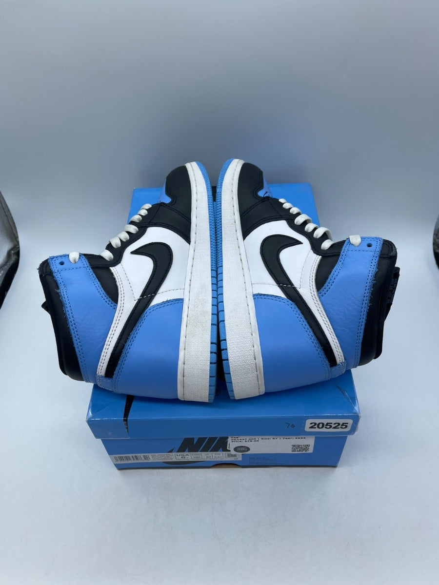 Jordan 1 Retro High OG UNC Toe (GS) 6Y (Moderately Worn Pre-Owned) - Image 6