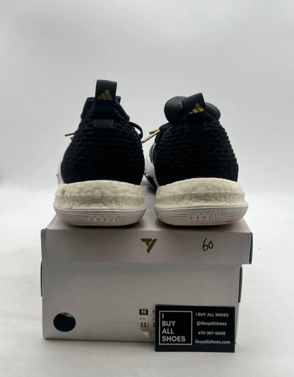 adidas Trae Young 2.0 Super Villain 11.5 (Lightly Worn Pre-Owned)adidasFootwear White/Core Black - Image 5