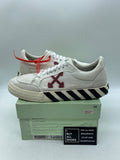 OFF-WHITE Vulc Low Black Violet SS20 41 (Moderately Worn Pre-Owned) - Image 1