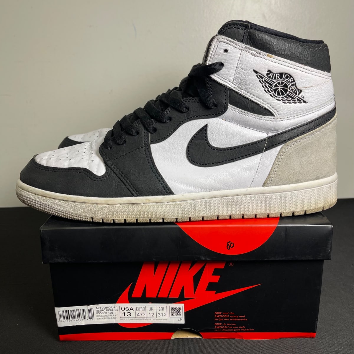 Jordan 1 Retro High OG Bleached Coral (Size 13) - aux