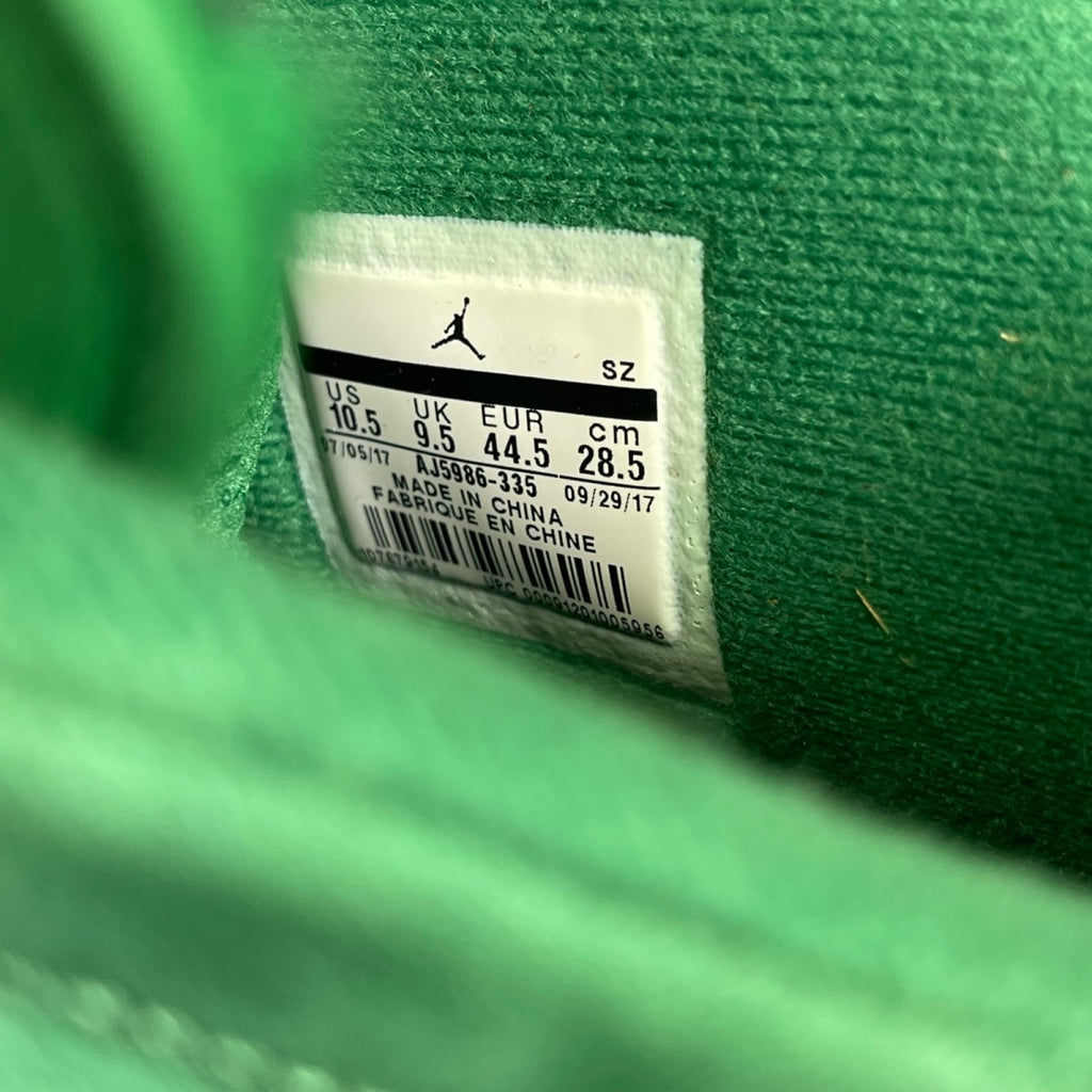 Jordan 6 Retro Gatorade Green 10.5 (Moderately Worn Pre-Owned)JordanPine Green/Orange Blaze-Pine Green - Image 6