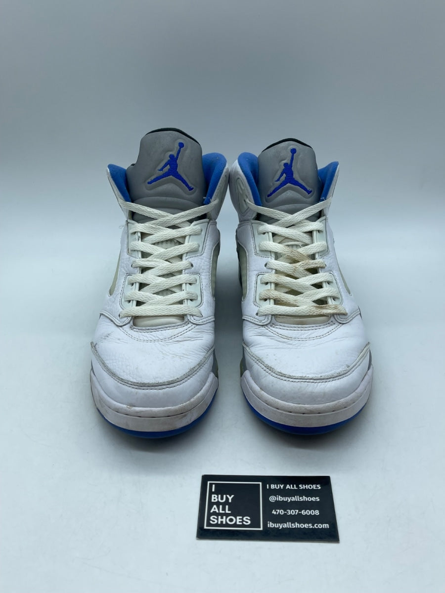 Jordan 5 Retro White Stealth (2021) 9.5 (Moderately Worn Pre-Owned) - Image 2