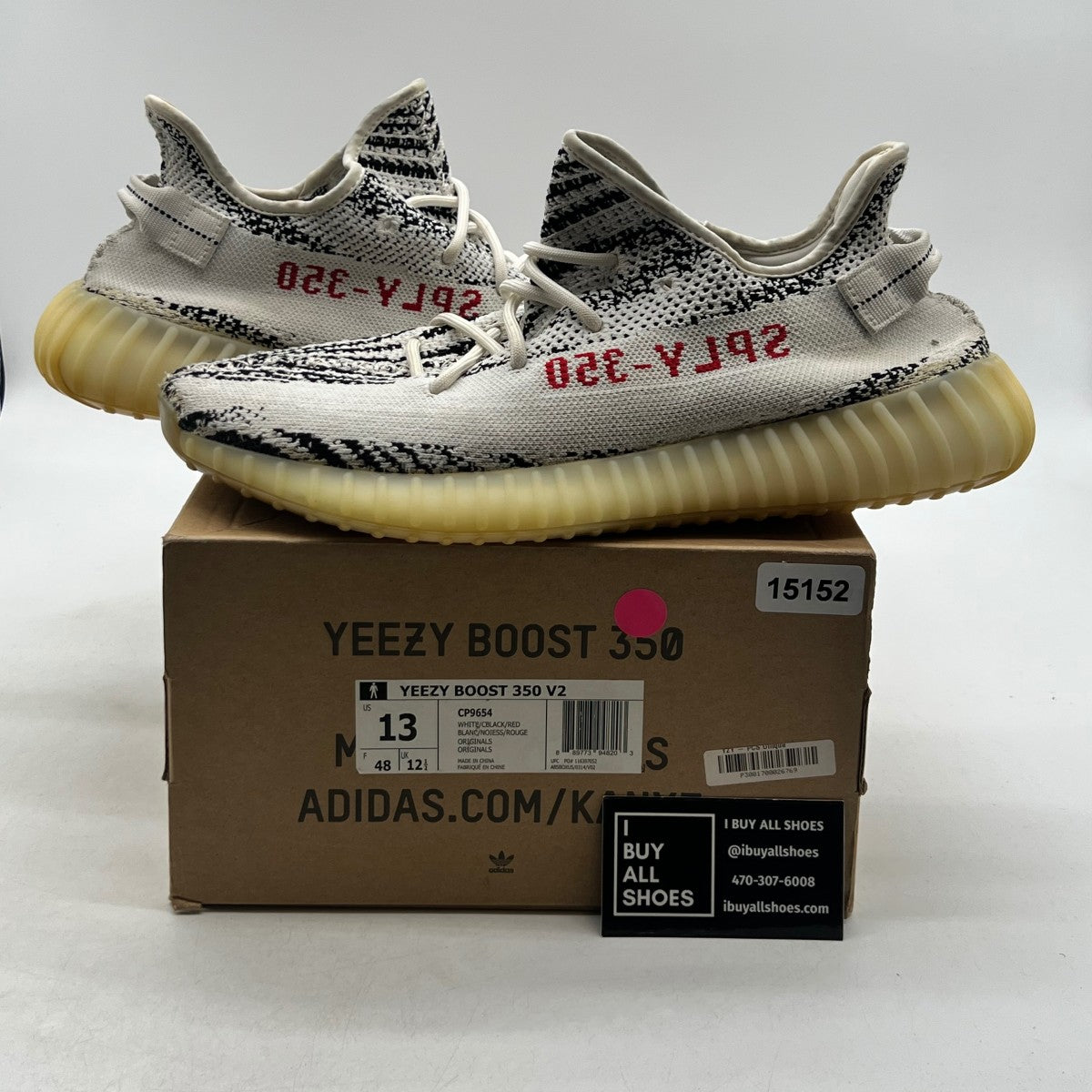adidas Yeezy Boost 350 V2 Zebra - Image 1