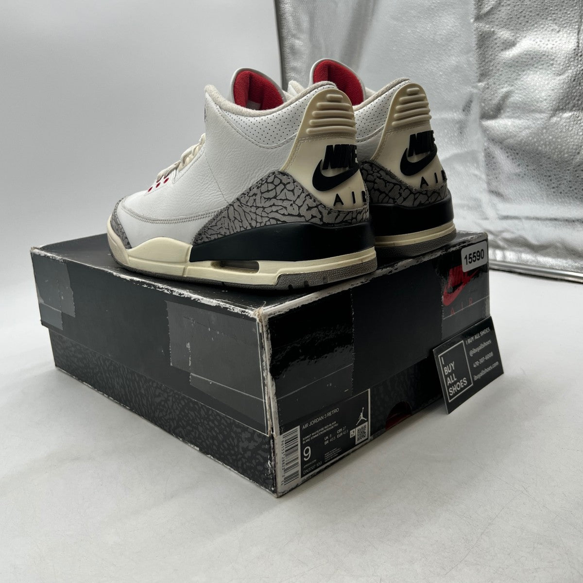 Jordan 3 Retro White Cement Reimagined - Image 4