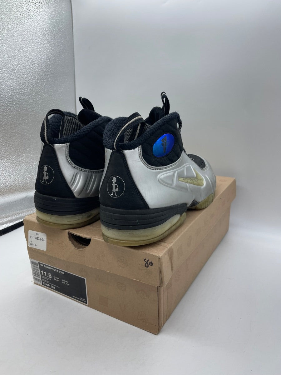Nike 1/2 Cent 'Black Silver' 11 (Moderately Worn Pre-Owned) - Image 5