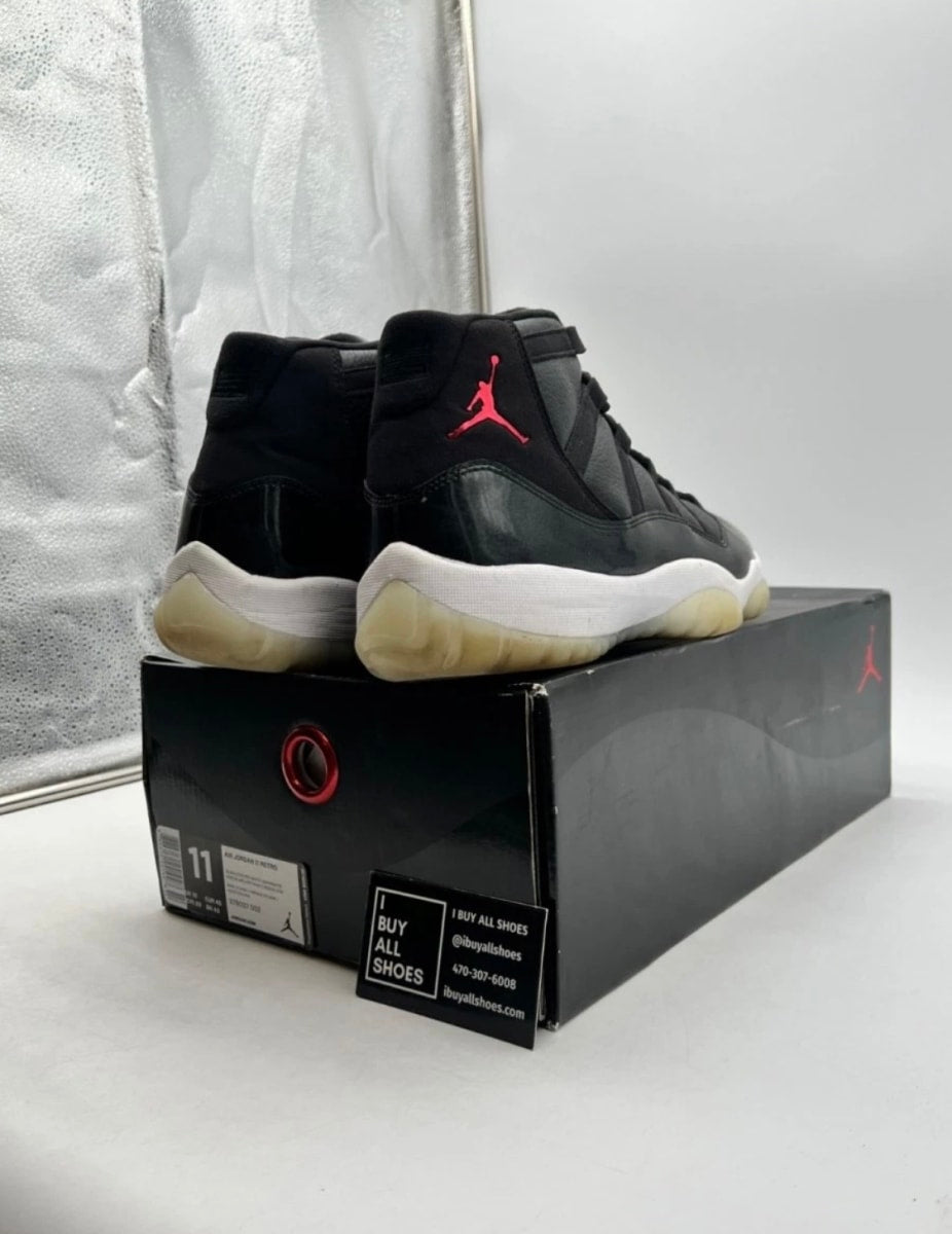 Jordan 11 Retro 72-10 11 (Lightly Worn Pre-Owned)JordanBlack/Gym Red-White-Anthracite - Image 5