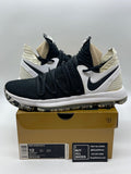 Nike KD 10 Black White 12 (Moderately Worn Pre-Owned) - Image 1