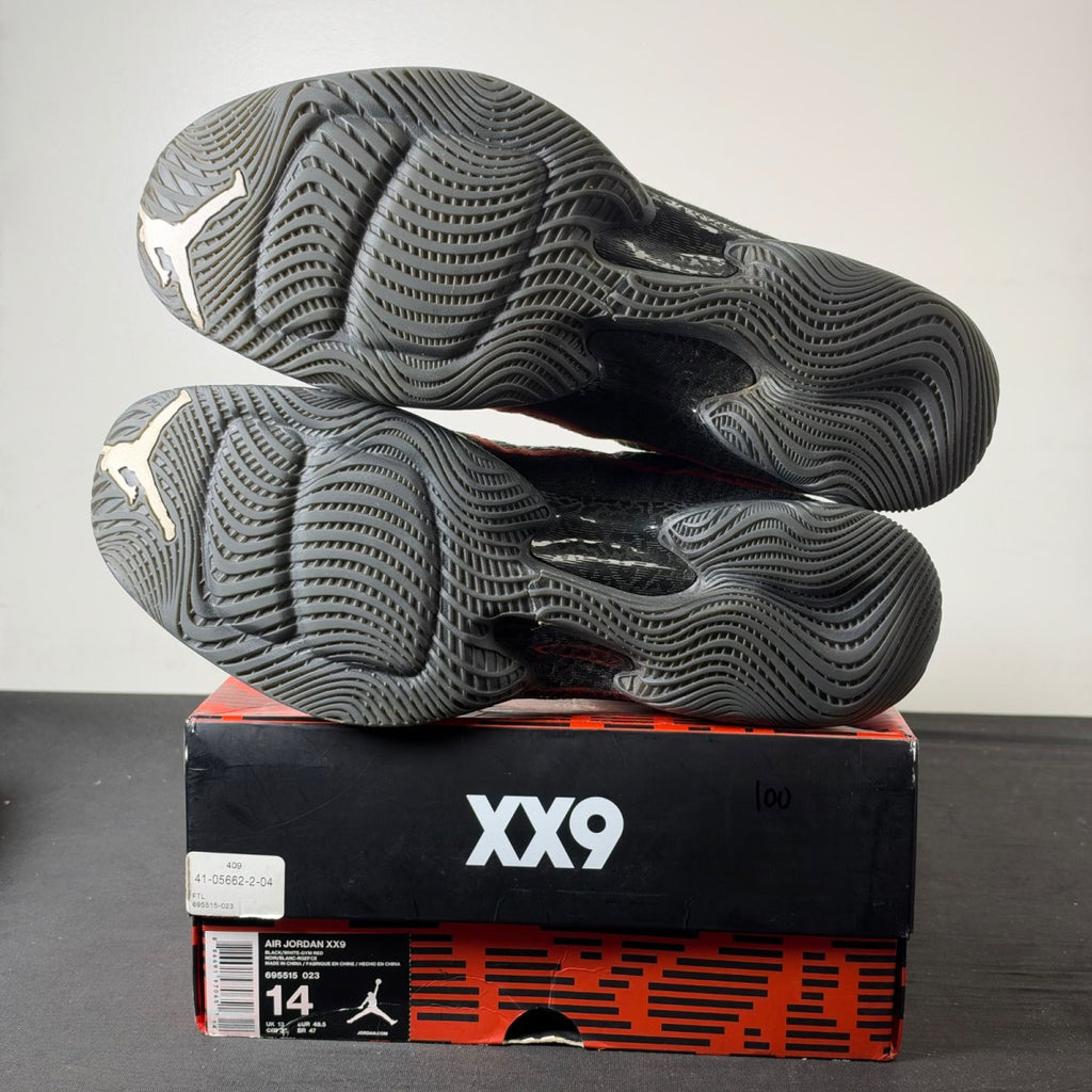 Jordan XX9 Black White Gym Red (Size 14) - Image 6