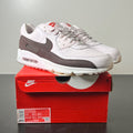 Nike Air Max 90 Brown Tile 13 (Lightly Worn Pre-Owned)NikePink/Brown/White - Image 1