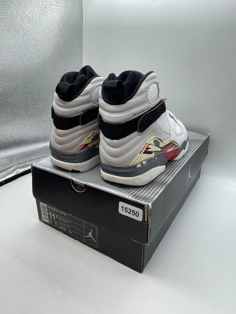 Jordan 8 Retro Bugs Bunny (2003) 11.5 (Moderately Worn Pre-Owned)JordanBugs Bunny White/Black-True Red - Image 5