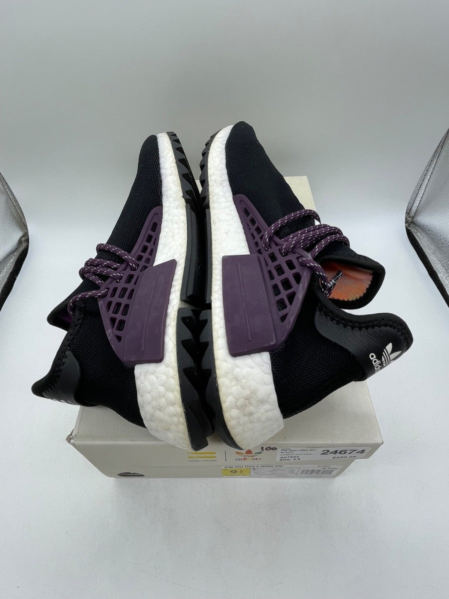 adidas Human Race NMD Pharrell Holi Festival (Core Black) 9.5 (Moderately Worn Pre-Owned)adidasCore Black/Deepest Purple/Core Black - Image 6