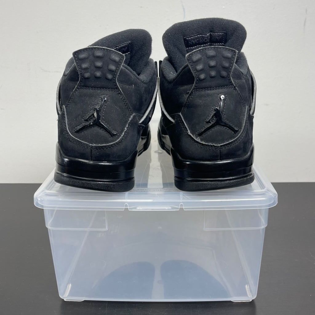 Jordan 4 Retro Black Cat (2020) 10.5 (Moderately Worn Pre-Owned)JordanBlack/Black-Light Graphite - Image 4