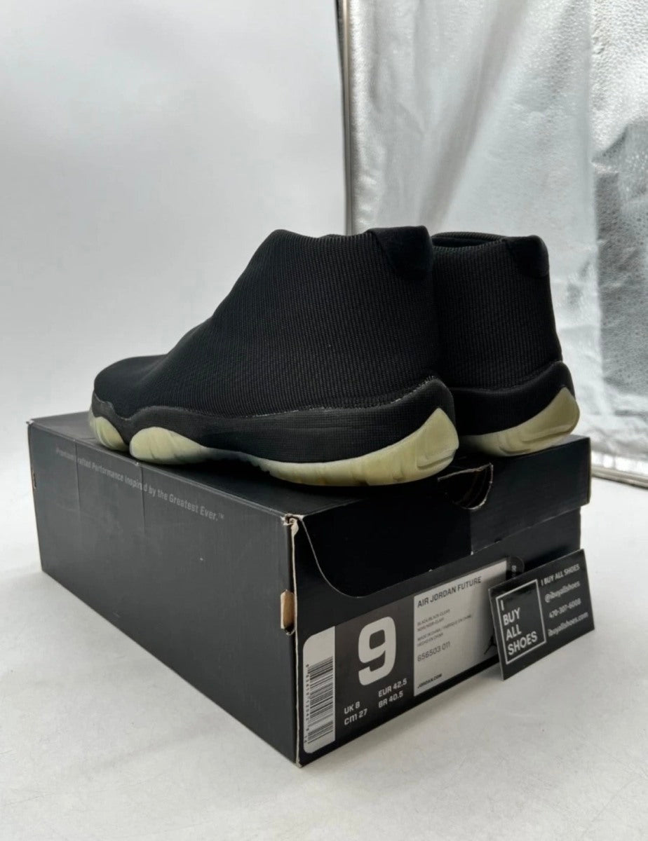 Jordan Future Black Ice 9 (Lightly Worn Pre-Owned)JordanBlack/Black-Clear - Image 8