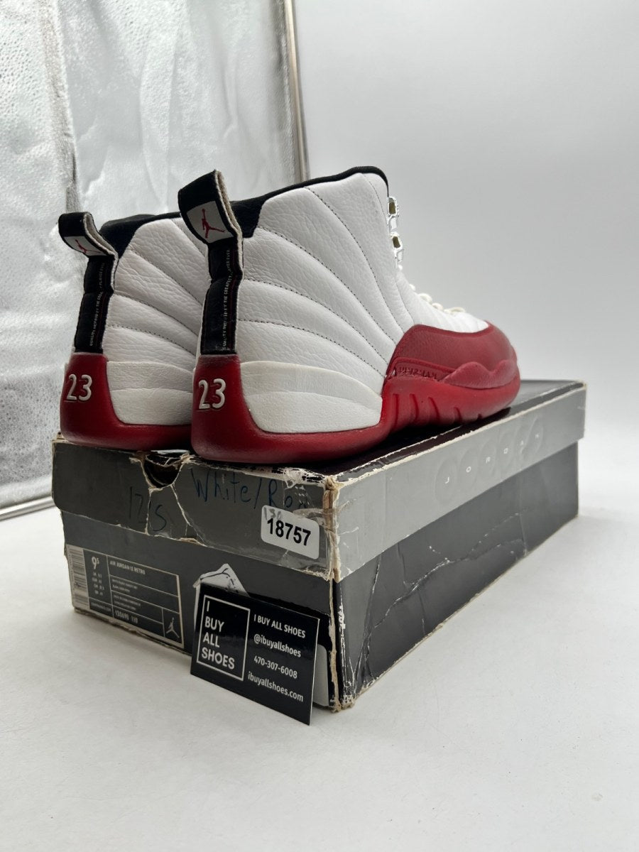 Jordan 12 Retro Cherry (2009) 9.5 (Heavily Worn Pre-Owned) - Image 5