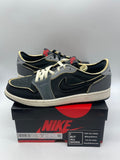 Jordan 1 Low OG EX Black Smoke Grey 9.5 (Moderately Worn Pre-Owned) - Image 1