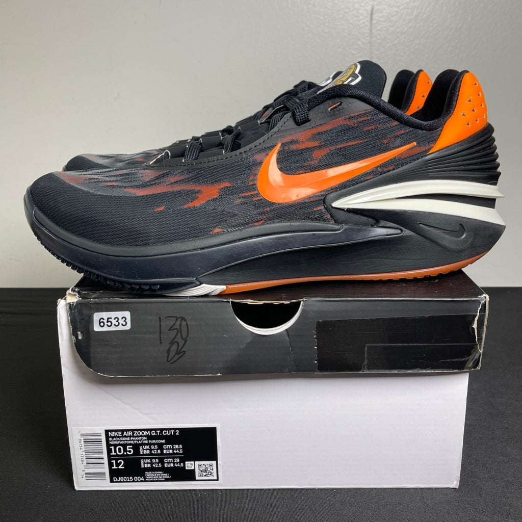 Nike Air Zoom GT Cut 2 Black Phantom Orange (Size 10.5) - Image 3