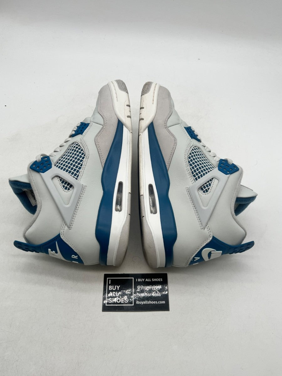 Jordan 4 Retro Military Blue (2024) 9.5 (Lightly Worn Pre-Owned) - Image 7