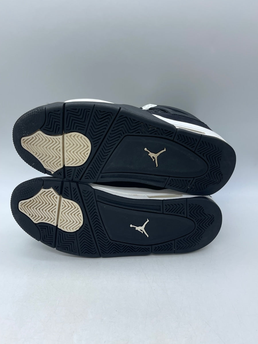 Jordan 4 Retro White Thunder 9.5 (Moderately Worn Pre-Owned)JordanBlack/White/Black - Image 7