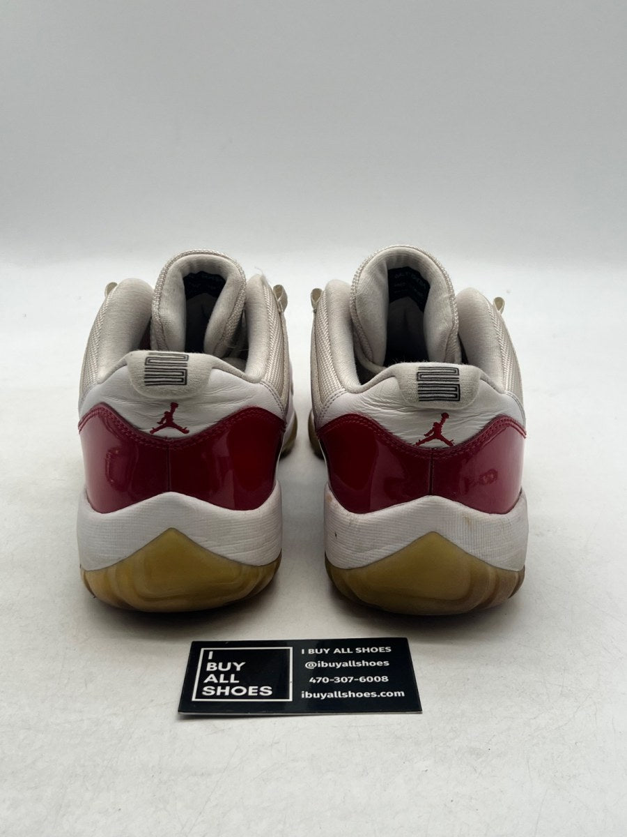 Jordan 11 Retro Low Cherry (2016) 11.5 (Heavily Worn Pre-Owned) - Image 3