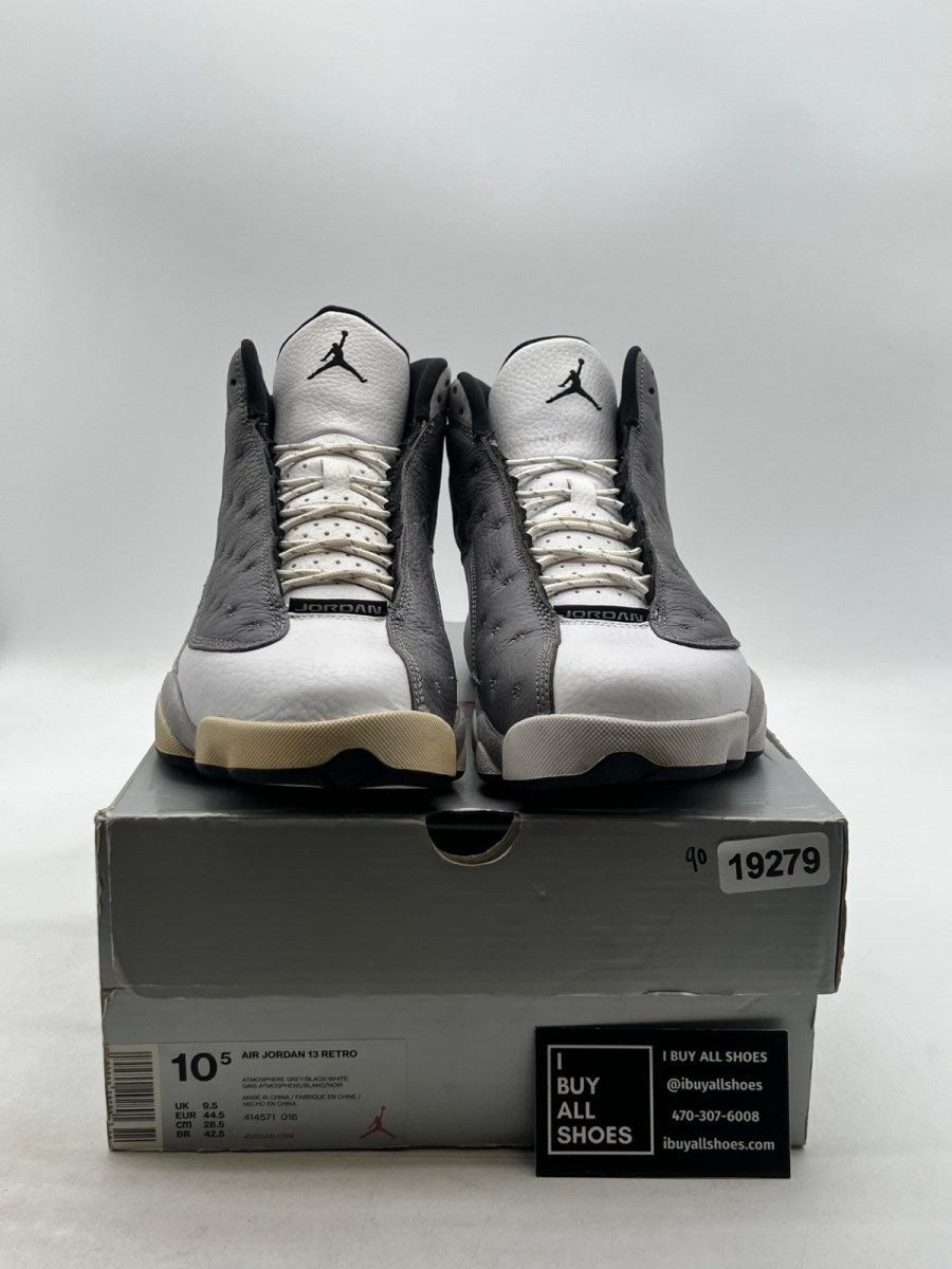 Jordan 13 Retro Atmosphere Grey 10.5 (Heavily Worn Pre-Owned) - Image 2