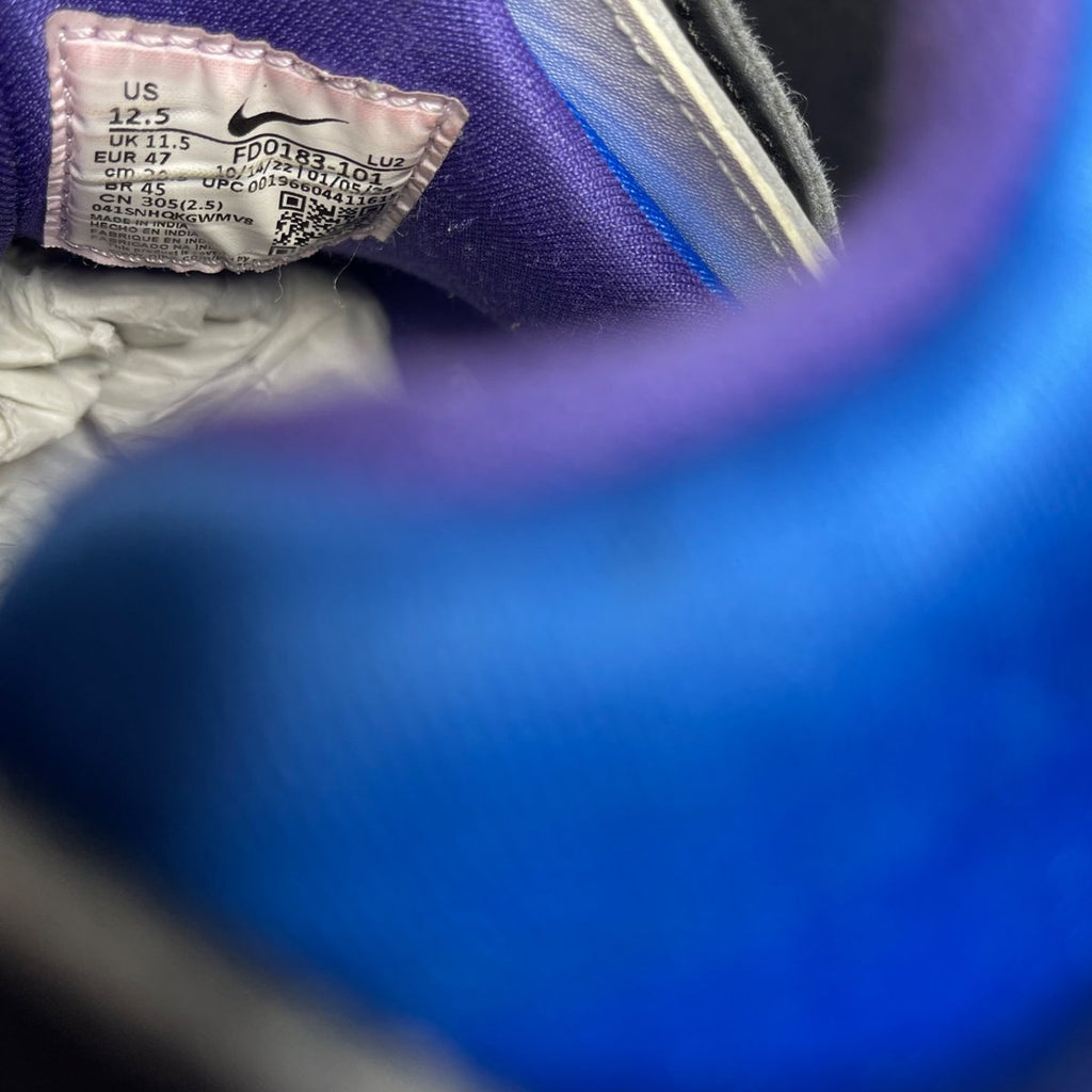 Nike Air Flight Huarache OG White Varsity Purple (2023) (Size 12.5) - aux