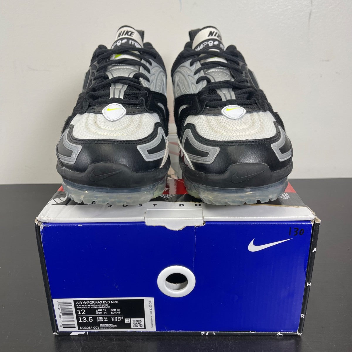 Nike Air VaporMax EVO NRG Air Max Day Mashup (2021) 12 (Moderately Worn Pre-Owned)NikeWhite/Black/Multicolor - Image 2