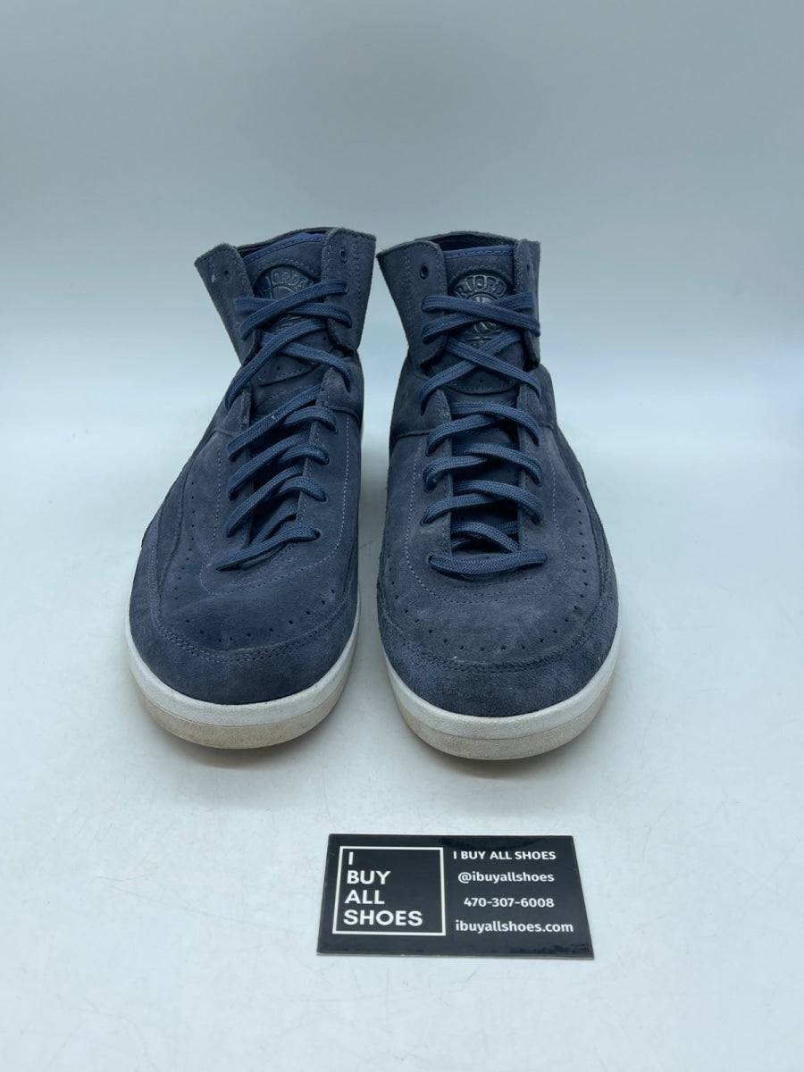 Jordan 2 Retro Decon Thunder Blue 11.5 (Heavily Worn Pre-Owned) - Image 2