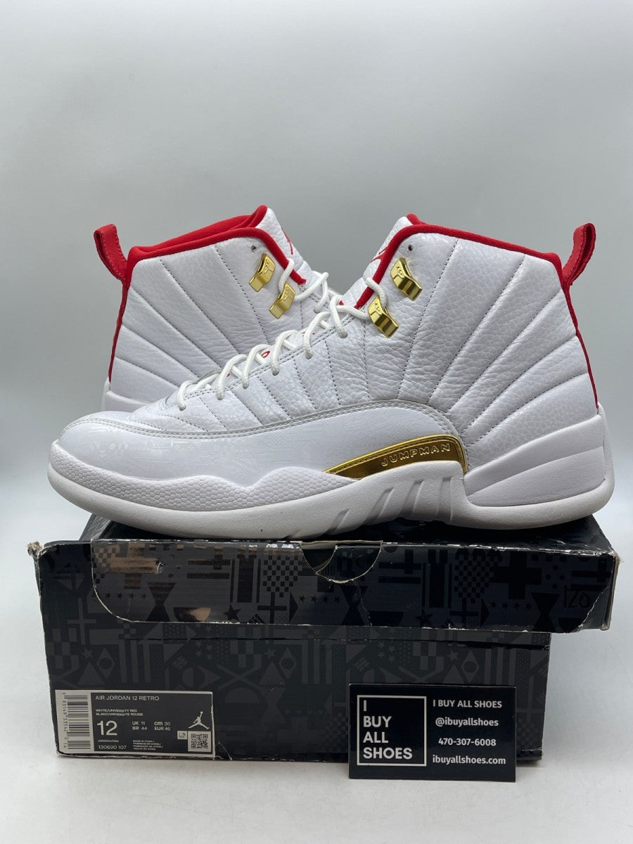 Jordan 12 Retro FIBA (2019) 12 (Moderately Worn Pre-Owned) - Image 1