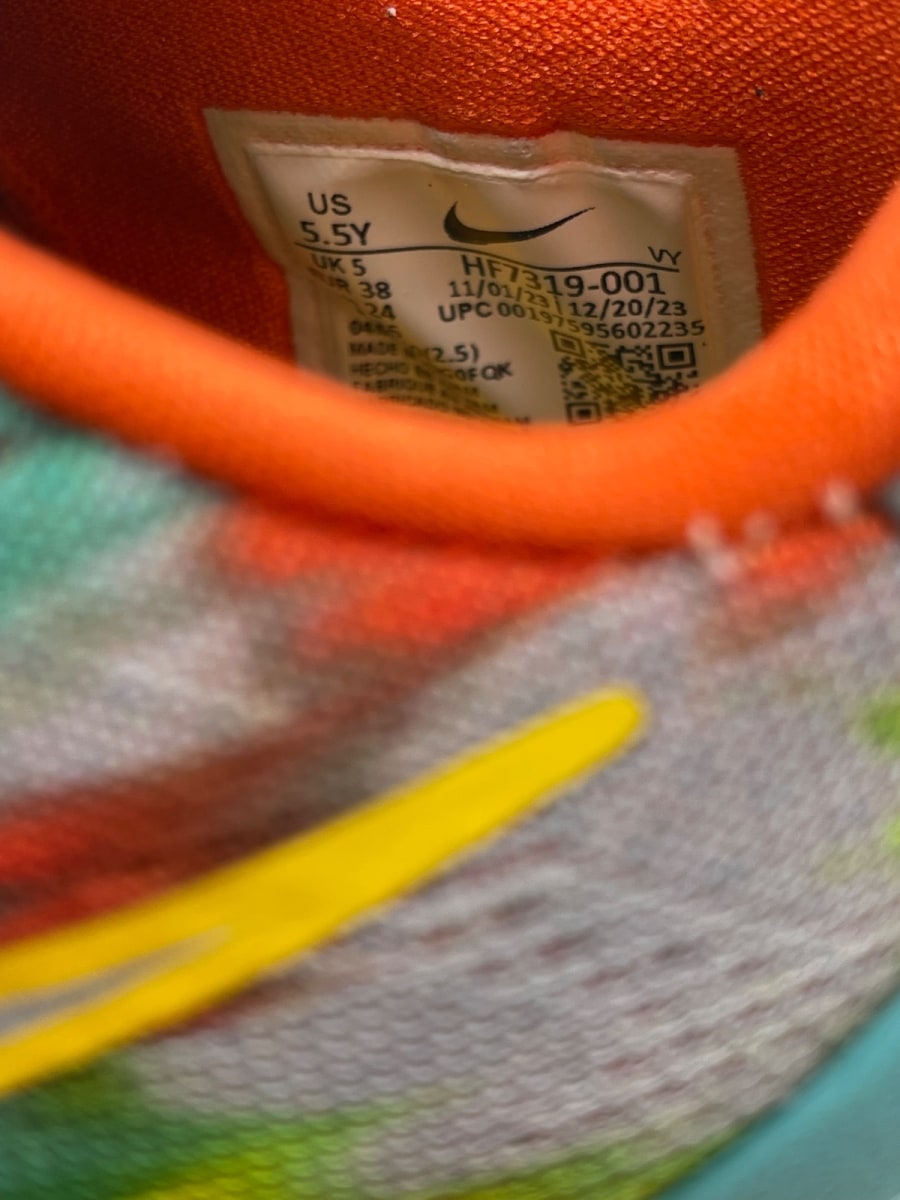 Nike Kobe 8 Protro Venice Beach (2024) (GS) 5.5Y (Moderately Worn Pre-Owned) - Image 8