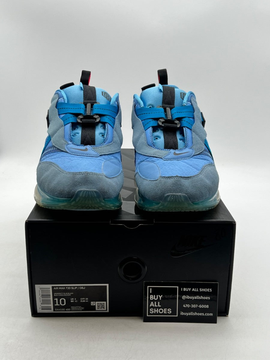 Nike Air Max 720 OBJ Slip University Blue 10 (Moderately Worn Pre-Owned) - Image 2