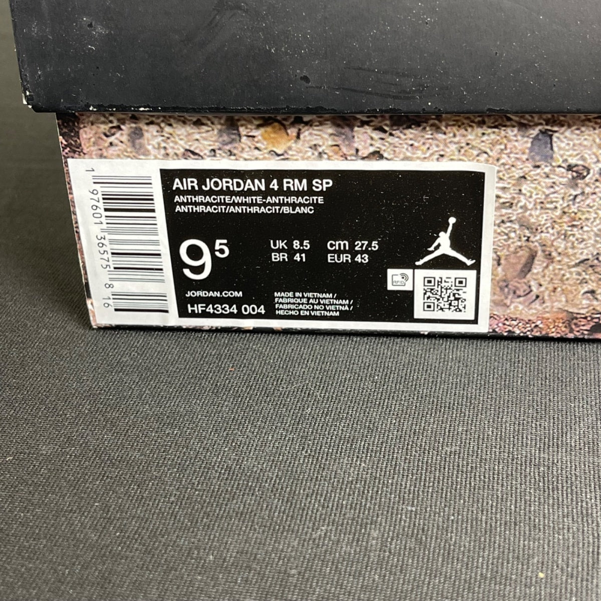 Jordan 4 RM SP Nigel Sylvester Driveway Grey (Size 9.5) - Image 7