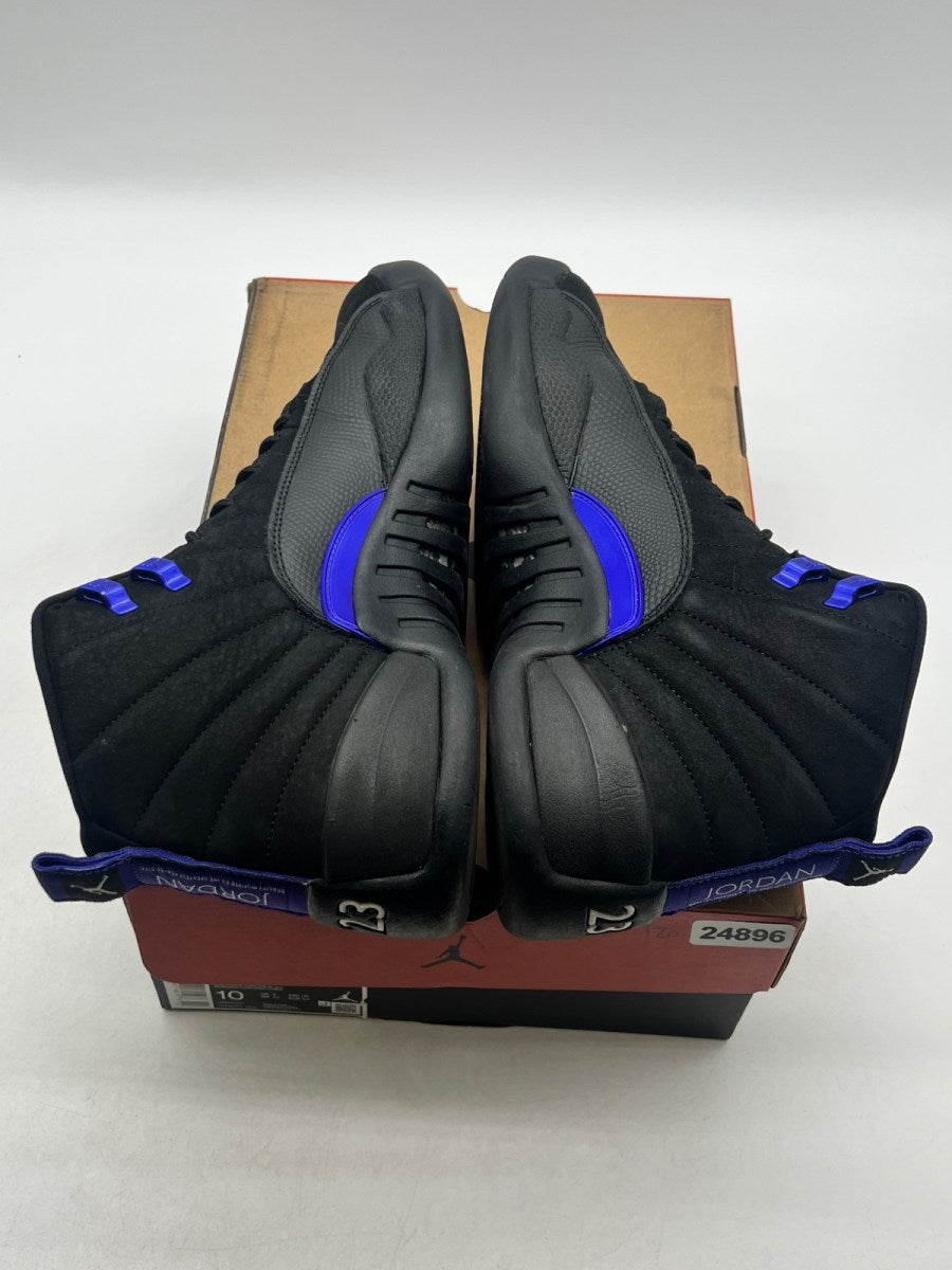 Jordan 12 Retro Black Dark Concord 10 (Lightly Worn Pre-Owned)JordanBlack/Black-Dark Concord - Image 9
